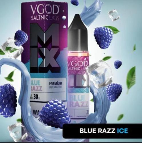 نكهة فيقود بلو راز ايس 30مل VGOD SALTNIC BLUE RAZZ ICE