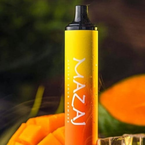سحبة مزاج جاهزة ديمون مانجو 5000 بف-MAZAJ DEMON DISPOSABLE MANGO 5000 PUFFS