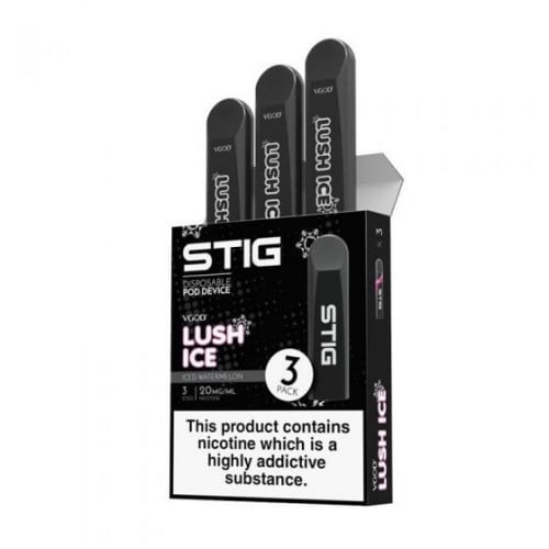 سحبة سجارة جاهزة بنكهة البطيخ البارد من VGOD-STIG Lush ice