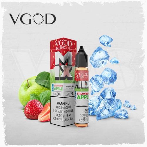 نكهة فيقود فراوله تفاح ايس 30مل VGOD STRAWBERRY APPLE ICED