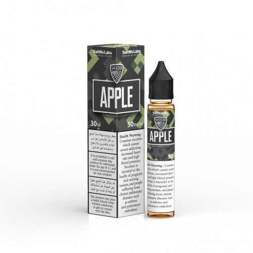 نكه فيقود تفاح بدون ايس 30مل Salt Nicotine | VGOD Apple Bomb