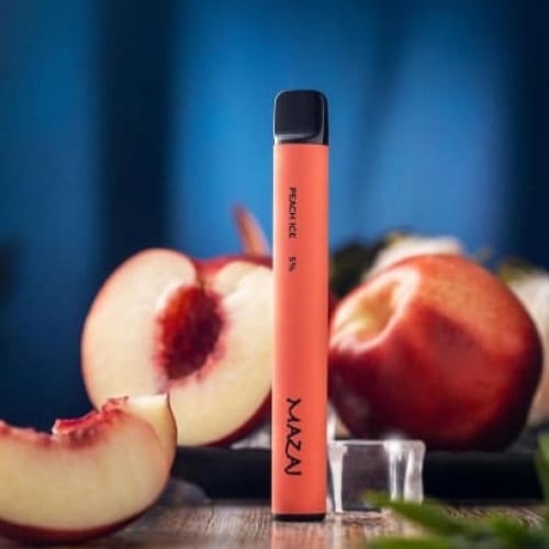 سحبة مزاج بنكهة الخوخ البارد 2000 بف-MAZAJ AIRFLOW CONTROL PEACH ICE 2000 PUFFS