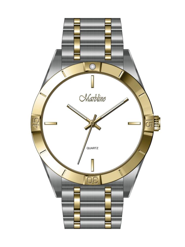 ساعة رجالية ذهبية