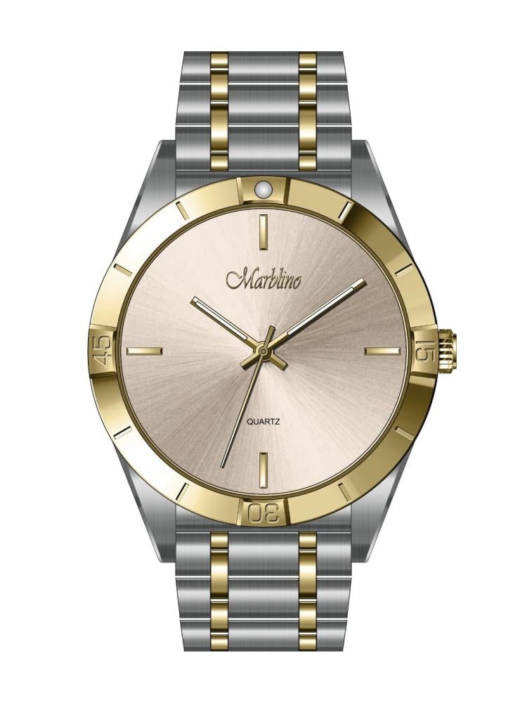 ساعة رجالية ذهبية