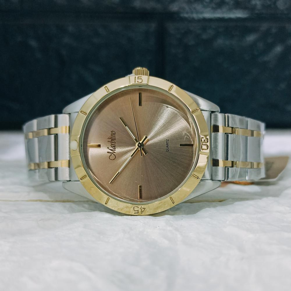 ساعة رجالية ذهبية