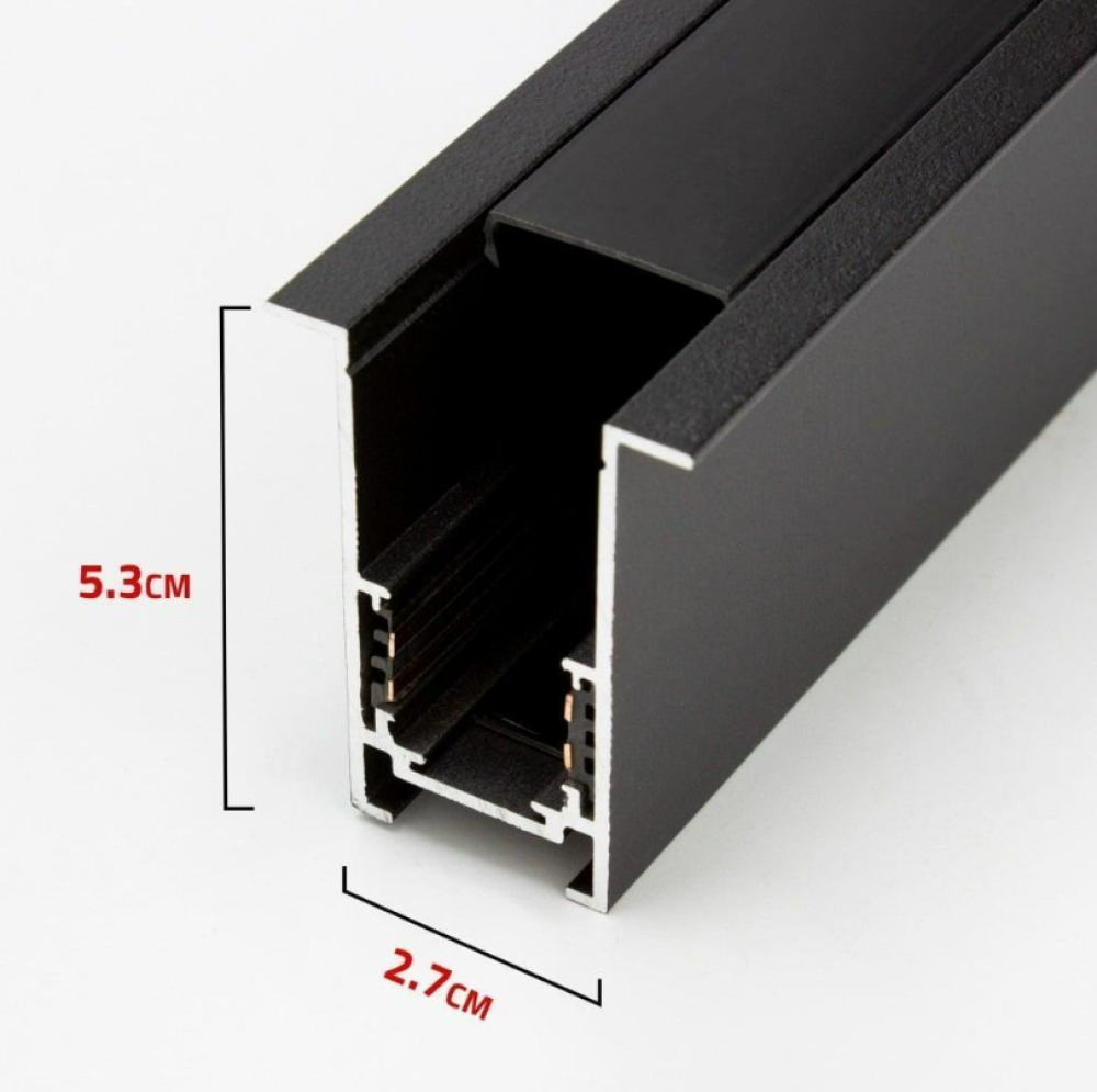 مجرى مسار مغناطيسي دفن بعد التأسيس الطول (حسب الاختيار)
