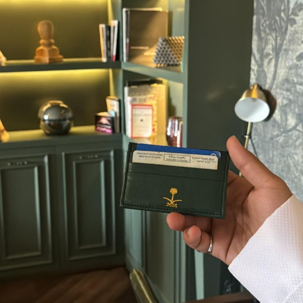 محفظه - سيفين ونخله ( اخضر )