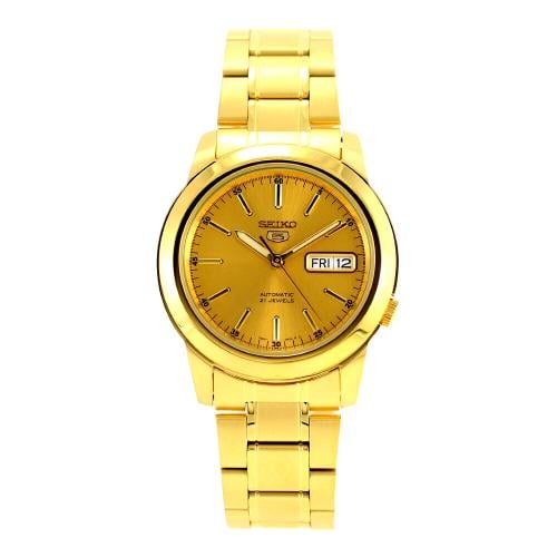 Seiko 5 SNKE56J1 Gold Tone Automatic Japan Made | Just Waqt | Just