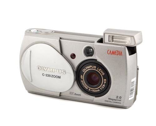 OLYMPUS CAMEDIA C-220 ZOOM 2MP Silver