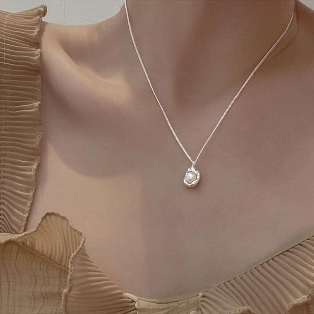 سلسال لؤلؤ الفخامة فضه 925s