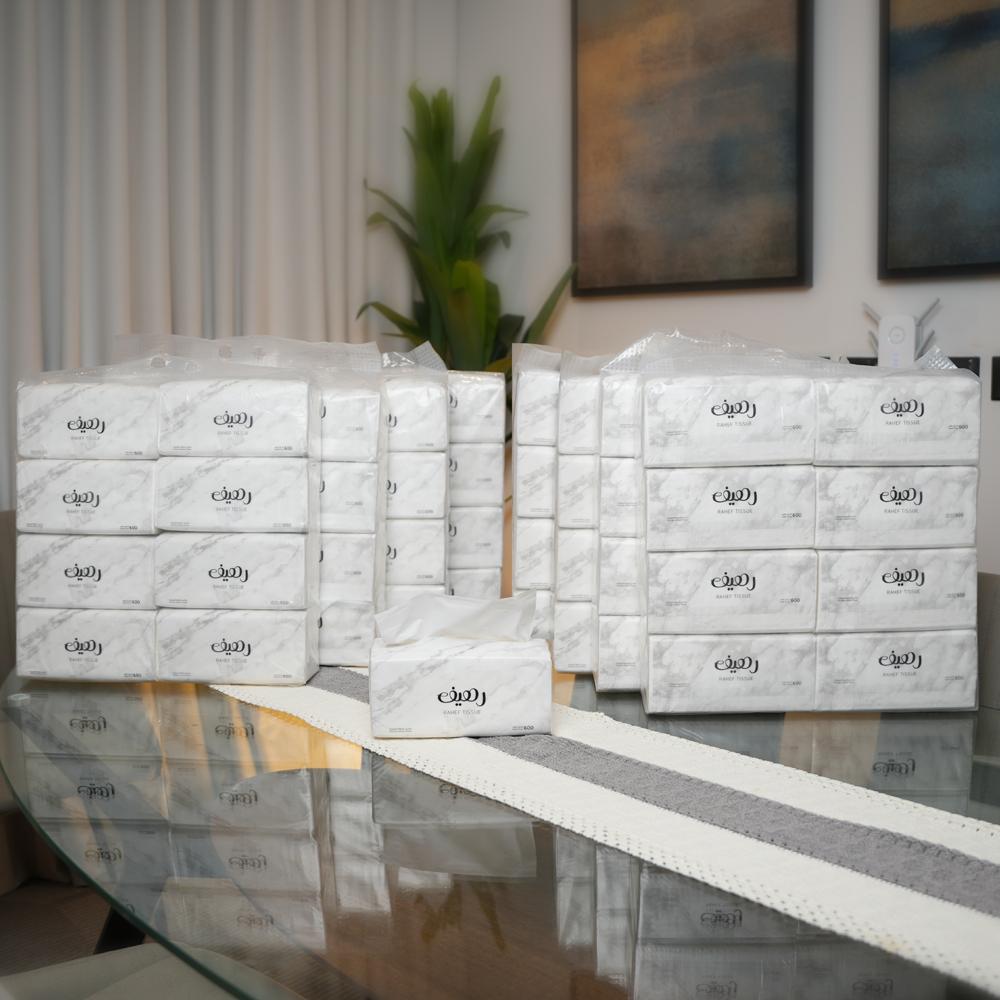 بكج 64 عبوة مناديل رهيف مفرد 600 مناديل