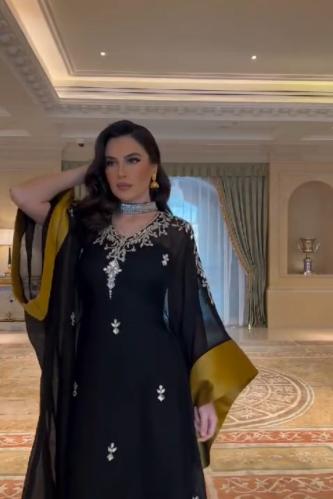 جلابية قطعتين لونين 2