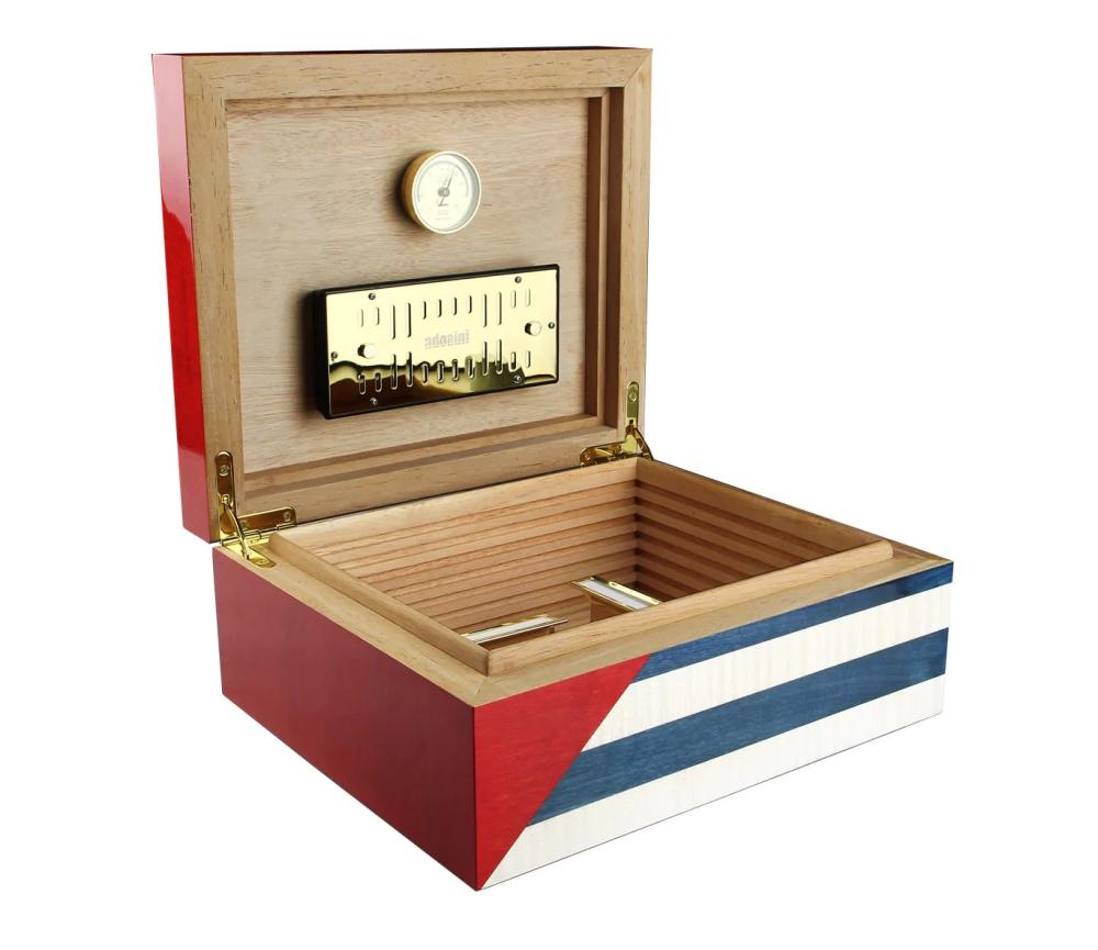Adorini Cuba Te Amo Humidor Grande Deluxe | Zigarrenhumidor Für 150 Zigarren