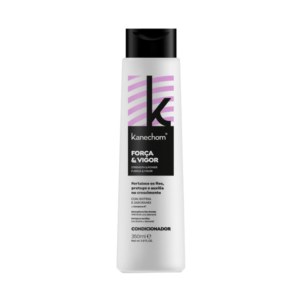 بلسم قوة وحيوية للشعر الدهني والمتساقط بالبيوتين والجابوراندي من كانشوم 350 مل