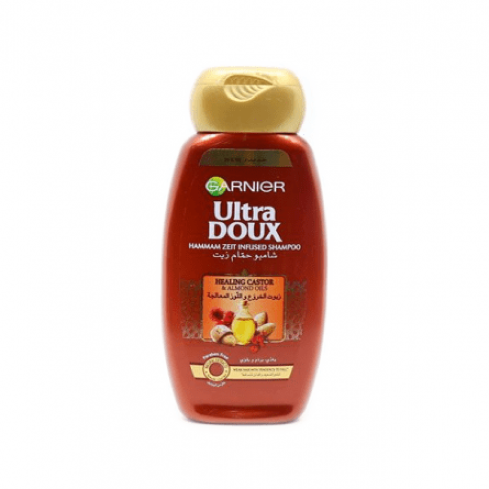 غارنييه شامبو شعر الترا دوكس 200 مل زيت الخروع
