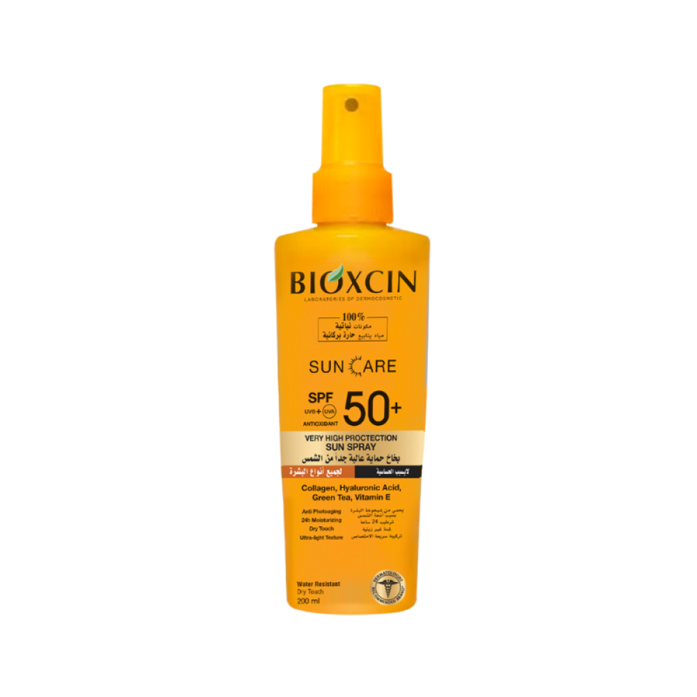 بخاخ واقي شمس صن كير لجميع أنواع البشرة Spf50+ من بايوكسين - 200مل