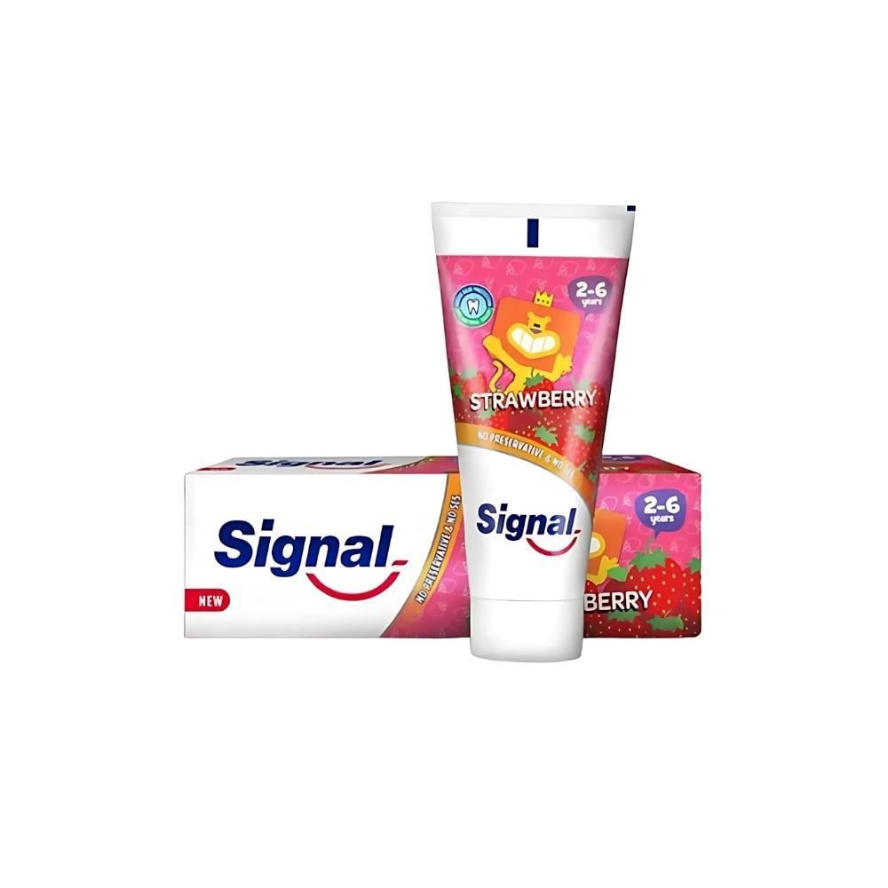 معجون أسنان للأطفال بنكهة بالفراولة من سيجنال 50 مل
