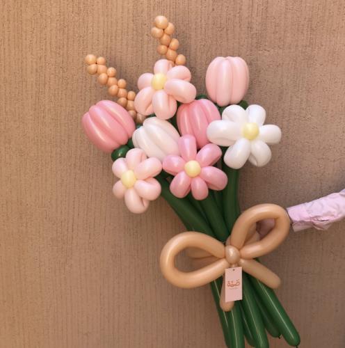باقة بالونات الورد 19