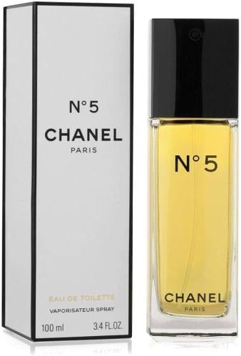 Chanel N°5 For Women Edt 100ml - شانيل نمبر 5 او دو تواليت 100 مل