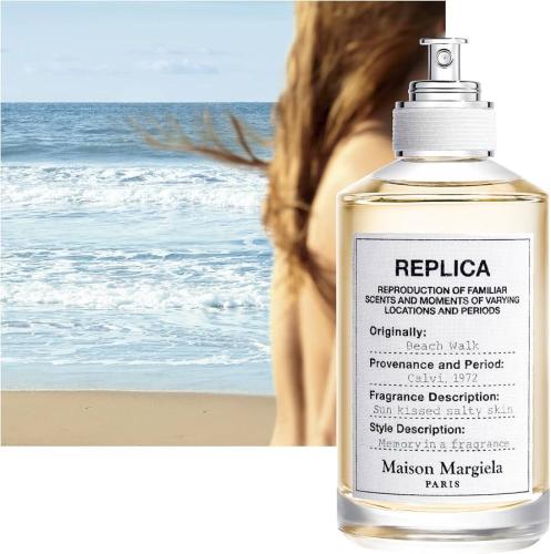 Maison Margiela Replica Beach Walk for Women - Eau De Toilette - 100m - عطر ميسون مارجيلا ريبليكا بيتش ووك او دو  تواليت 100 مل