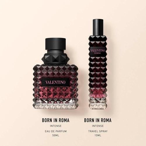Valentino Donna Born in Roma Intense 2 Piece (50ML+15ML) + طقم هدية من قطعتين فالينتينو دونا بورن ان روما اينتنس 50 مل + 15 مل