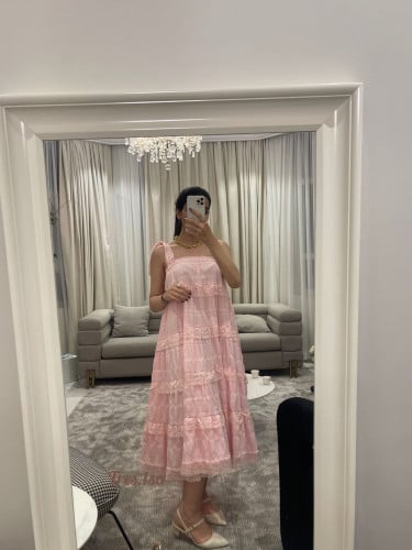 Pink dress
