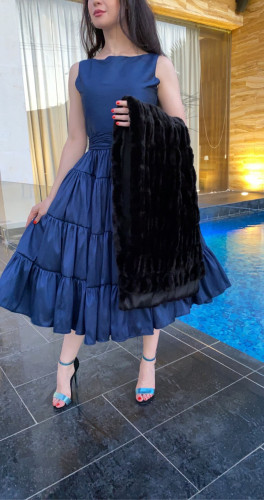 Blue dress