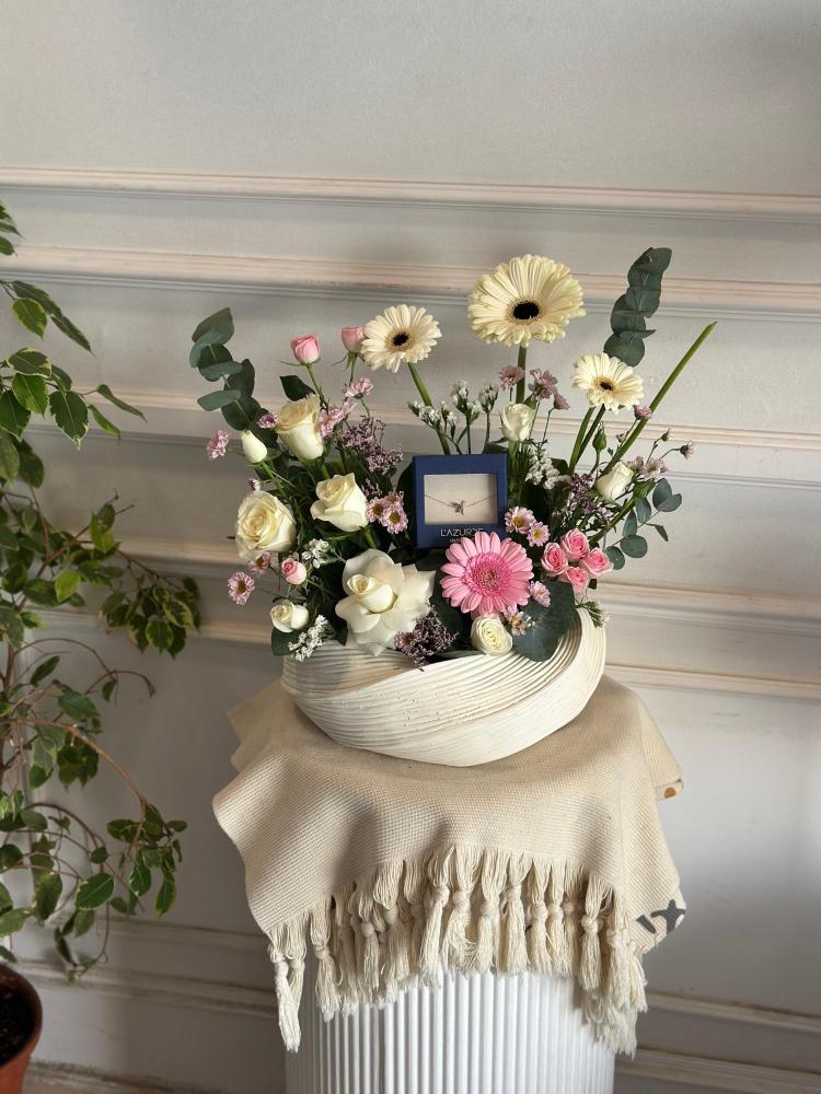 اسوارة ألماس مع التنسيق