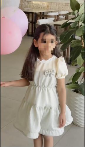 فستان بقماش اللنن