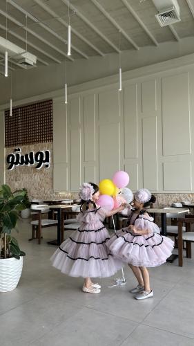 فستان باللون الموف