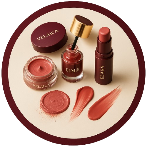 احمر الخدود والشفاه