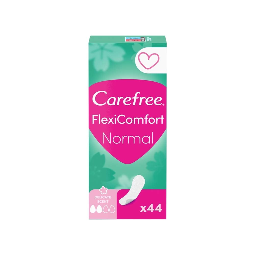 فوط نسائية يومية ذو عطر خفيف، حجم عادي، 44 فوطة