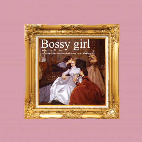 Bossy Girl Sticker