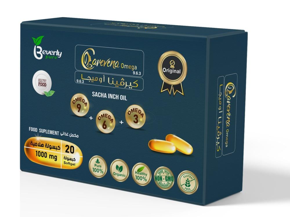 أوميجا 3-6-9 ساشا إنش لدعم صحة القلب والدماغ