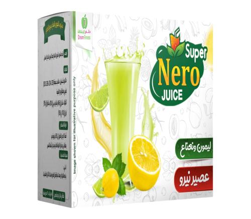 عصير نيرو Nero Juice ( ليمون ونعناع )