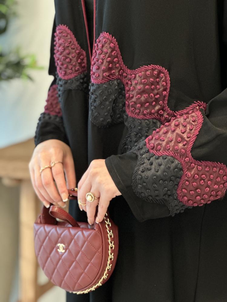 عباية سوداء فخمة