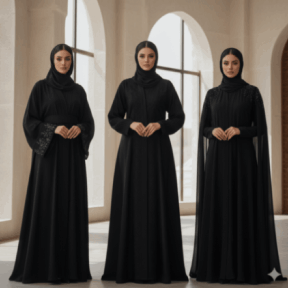 احدث موديلات العبايات السوداء