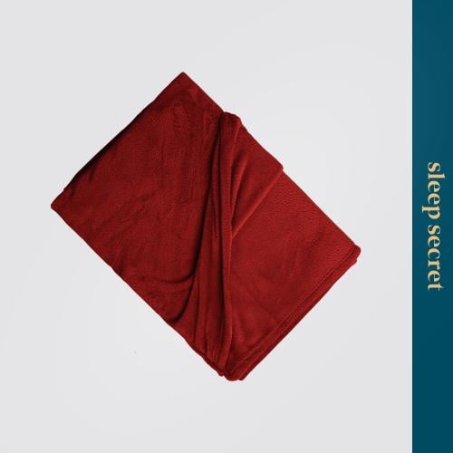 بطانية خفيفة احمر CLASSIC DESIGNS 160X220