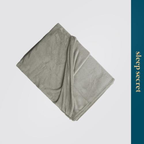 بطانية خفيفة رمادي فاتح CLASSIC DESIGNS 160X220