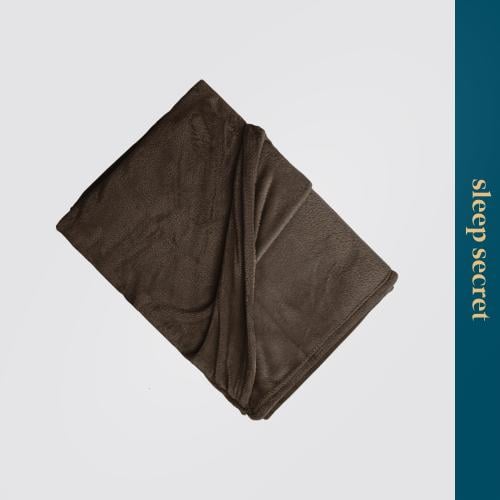 بطانية خفيفة باللون البني CLASSIC DESIGNS 160X220