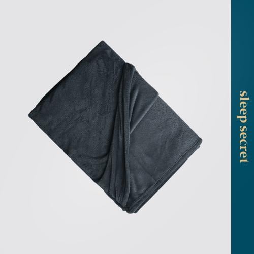 بطانية خفيفة رمادي غامق CLASSIC DESIGNS 160x220