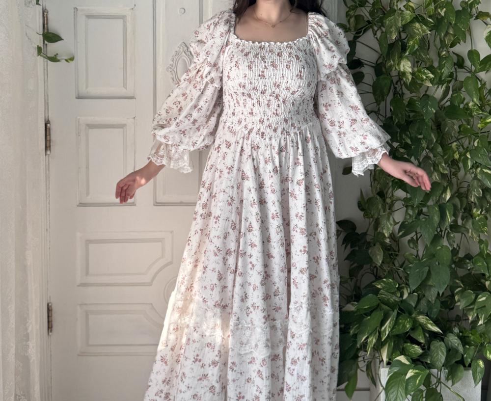 Cotton Crepe dress - Condrea Dress