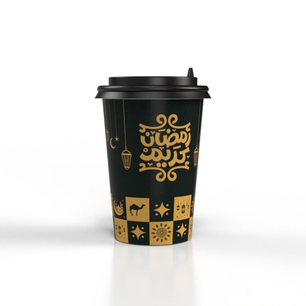 كوب قهوة 8oz (رمضان 2026)  - نموذج 1
