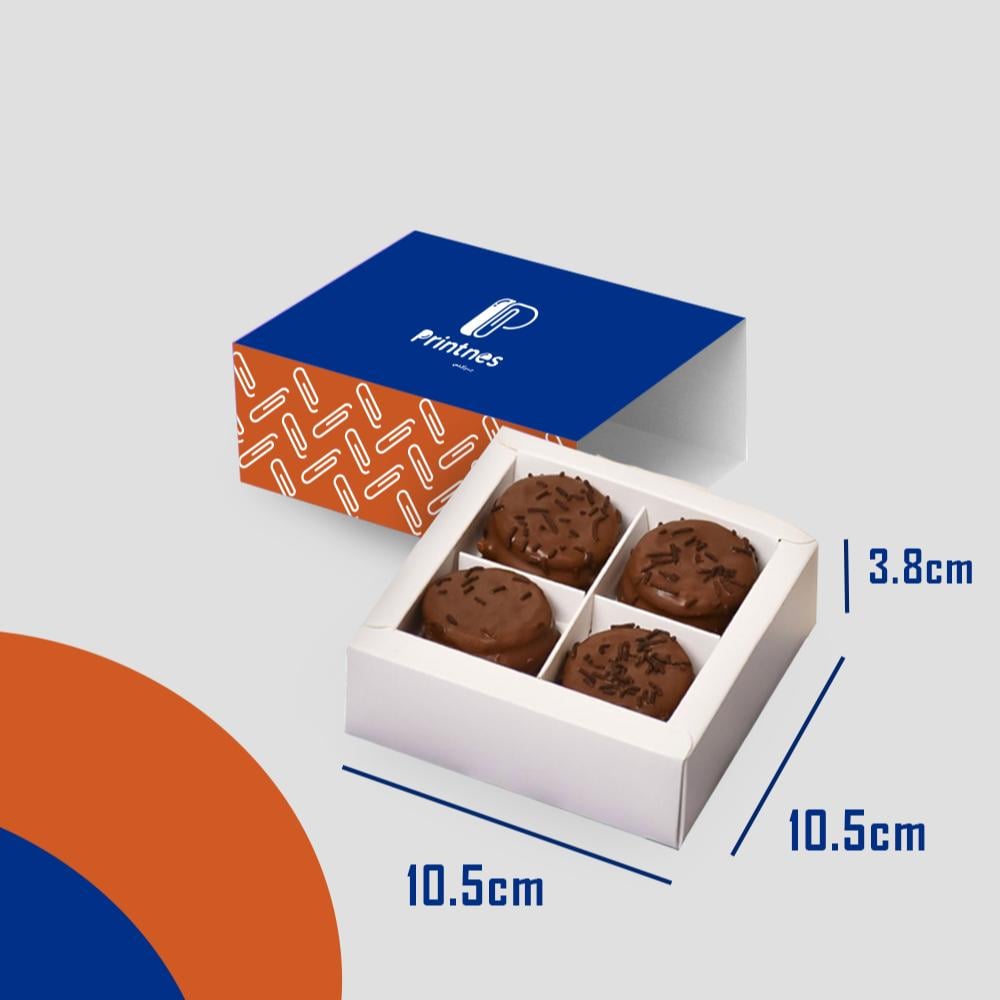 بوكس سحاب مقسم 10.5x10.5x3.8سم