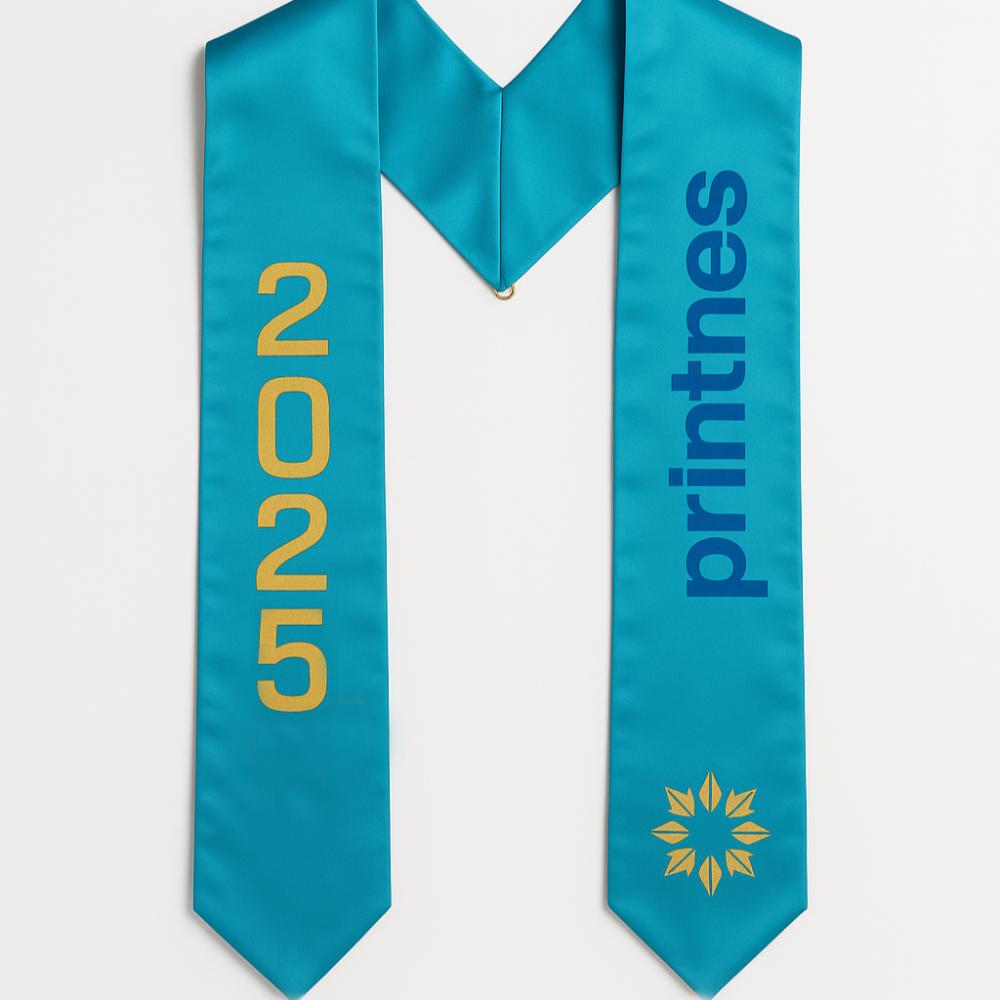 وشاح - طباعة او تطريز