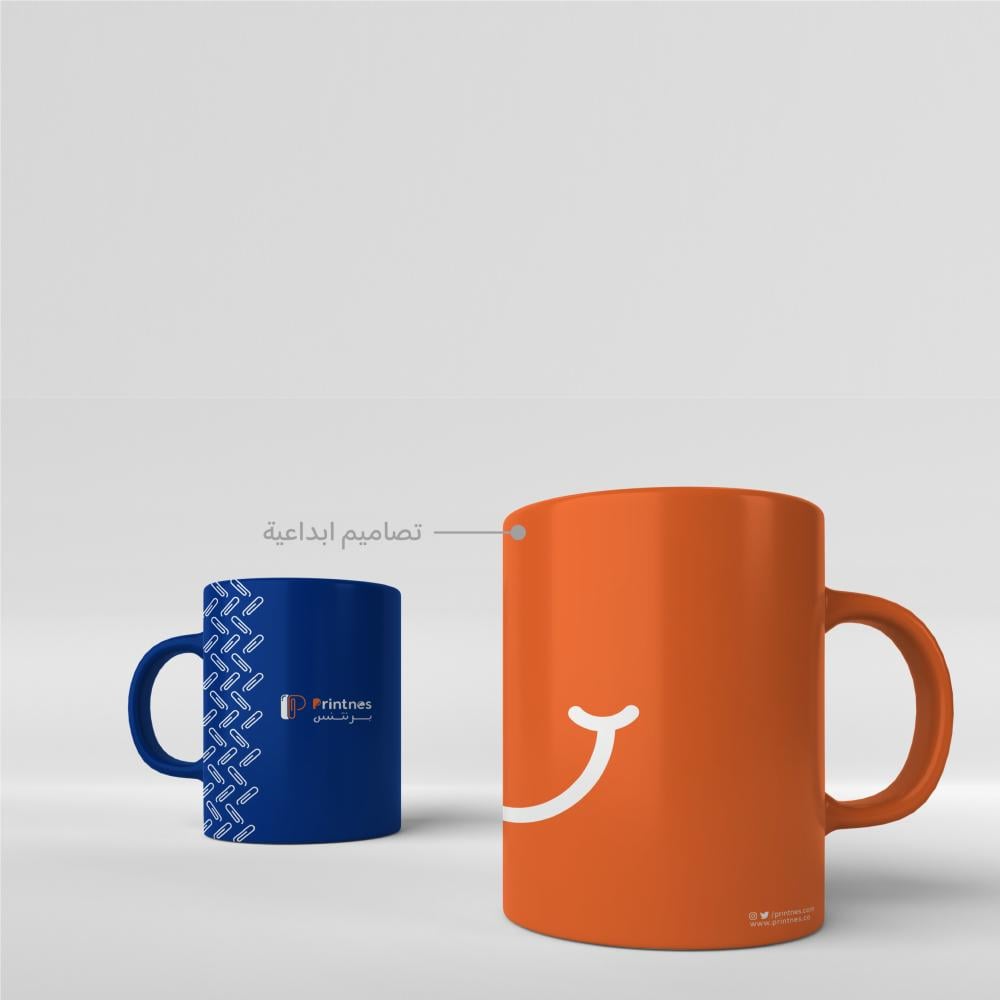 كوب سراميك 350 مل بالتصميم الخاص