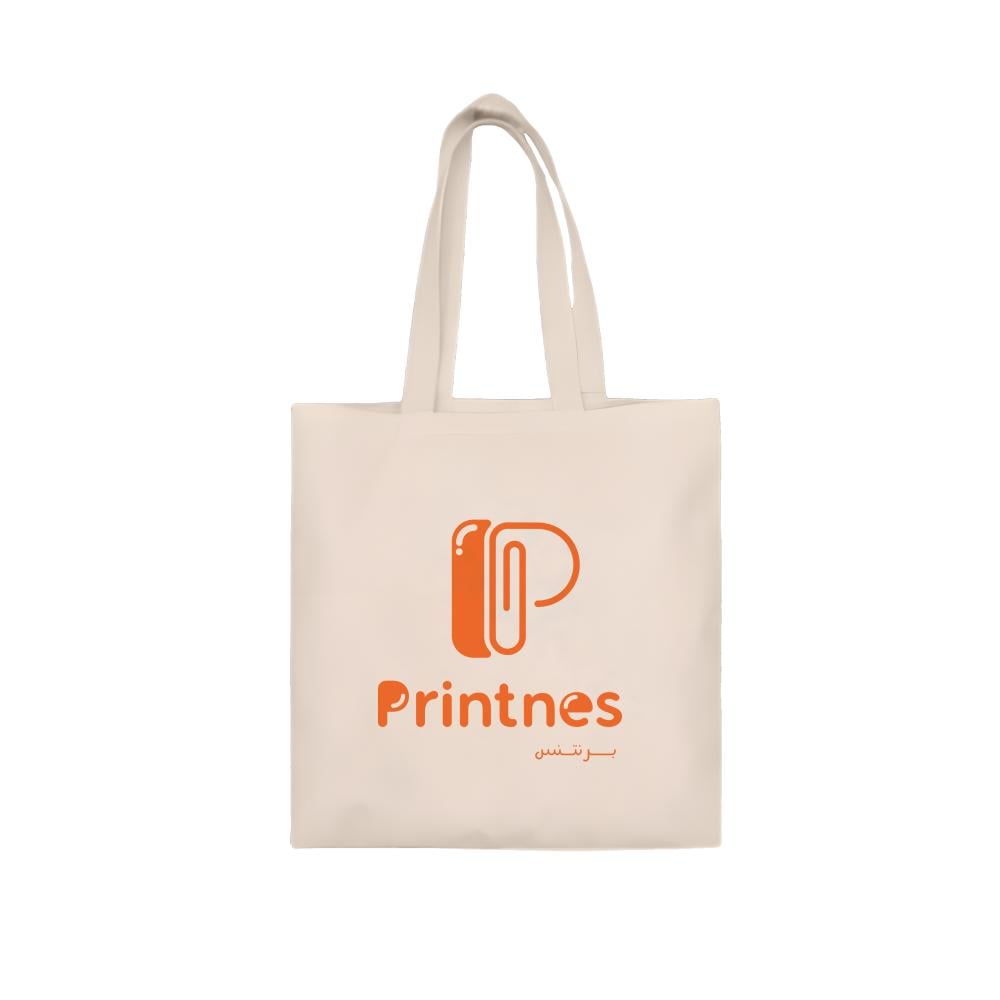 توت باق - tote bag (لون بيج)