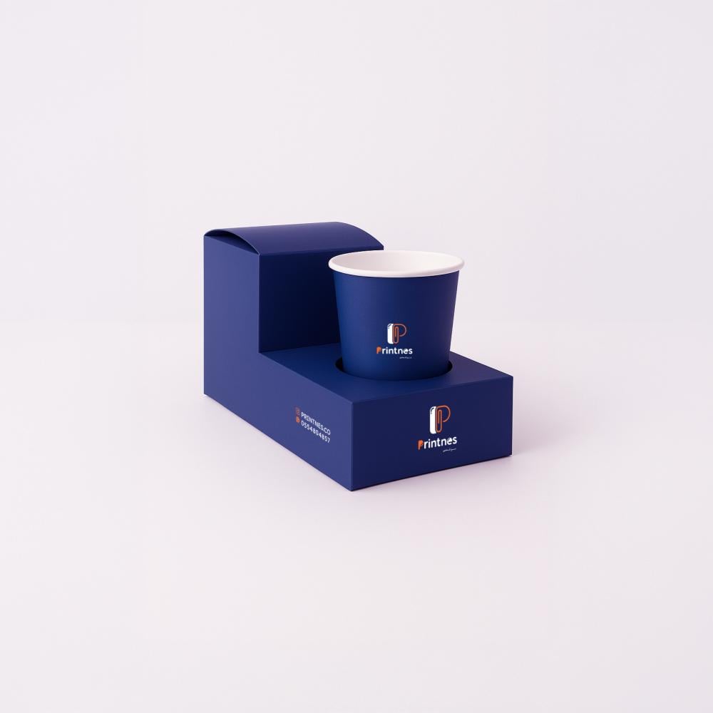 بوكس 10x10x10 سم مع حامل كوب