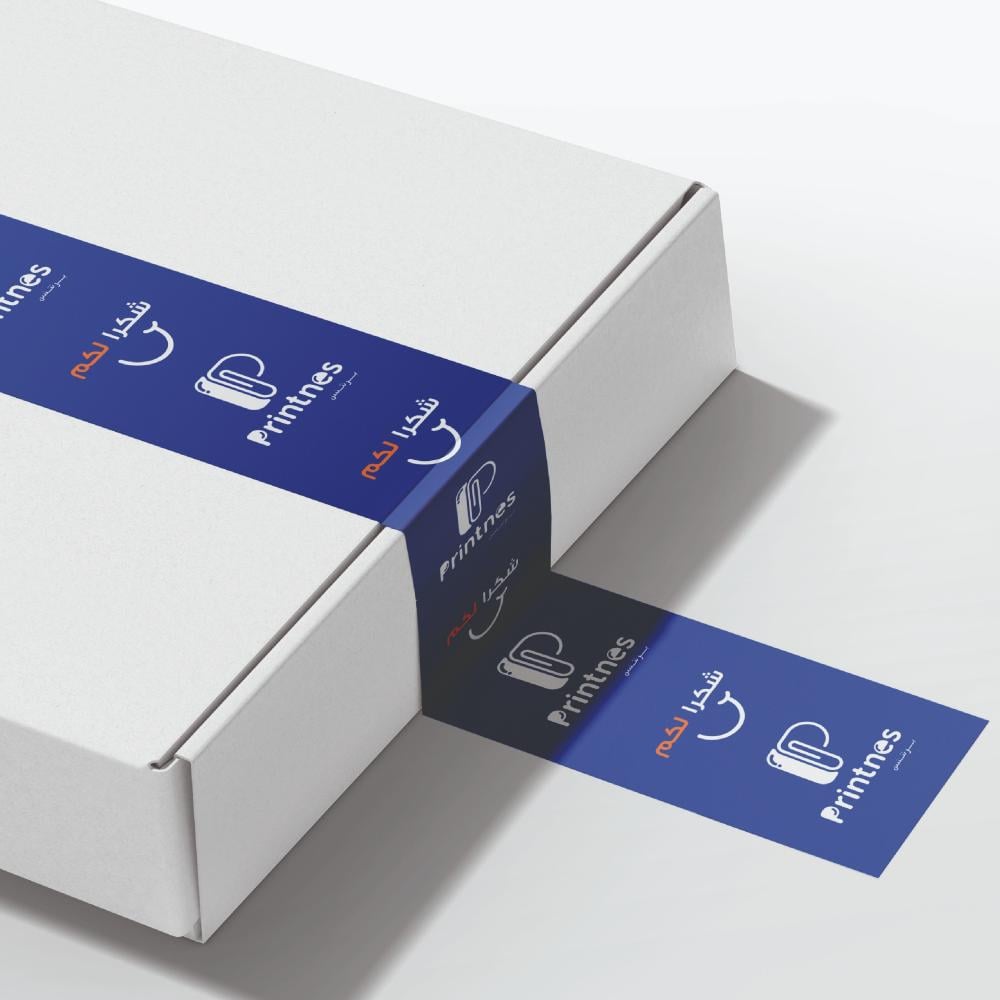 ستيكر شحن كرتون