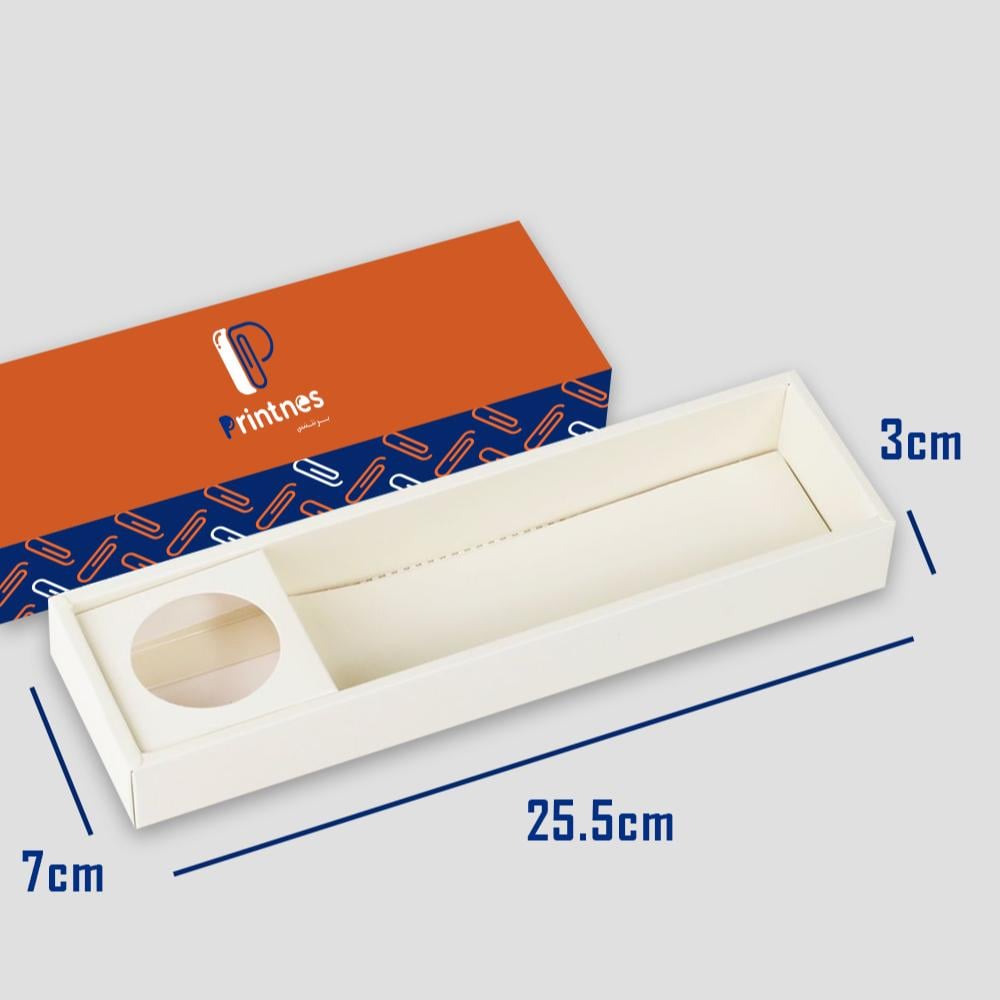 بوكس سحاب مقسم 25.5cmx7cmx3cm  سم